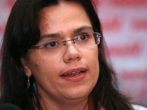 Blanca Eckhaut del PSUV fija posición frente a magnicidio y plan golpista
