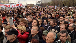 moscú protesta