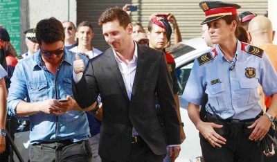 messi tribunales