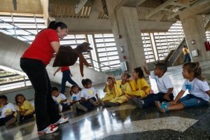 Visita de la Escuela al Metro de Maracaibo