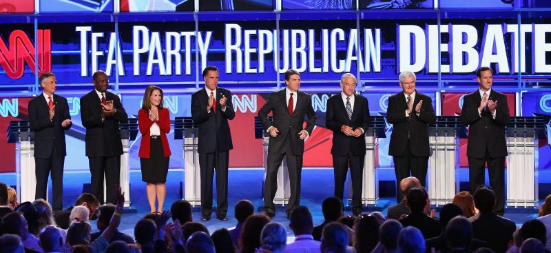 GOP Presidential Candidates Participate In Debate In Tampa