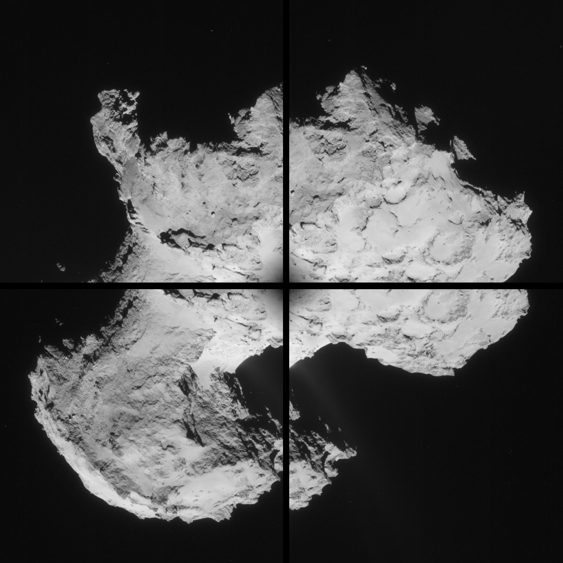 Comet_on_2_September_2014_NavCam_montage