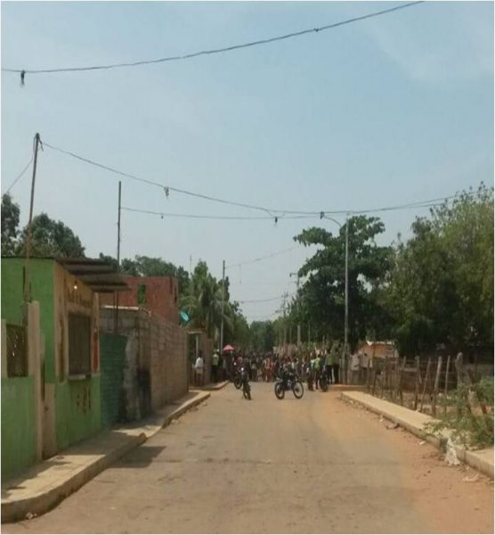 Momentos del enfrentamiento