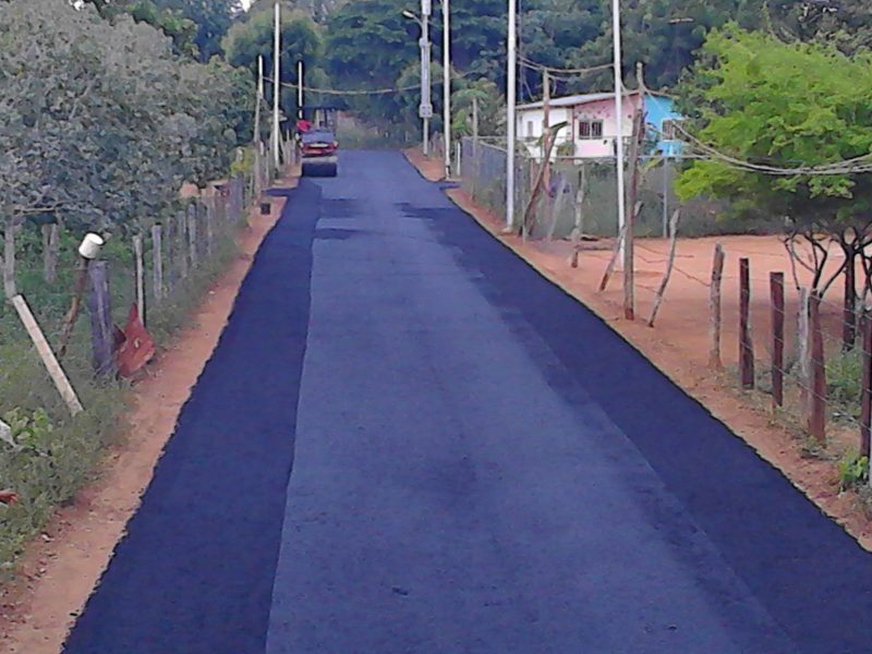 Asfaltado El Corozo. Calle Los Apóstoles