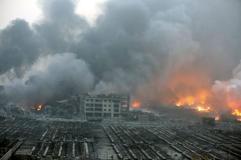 EXPLOSIONES MASIVAS EN TIANJIN