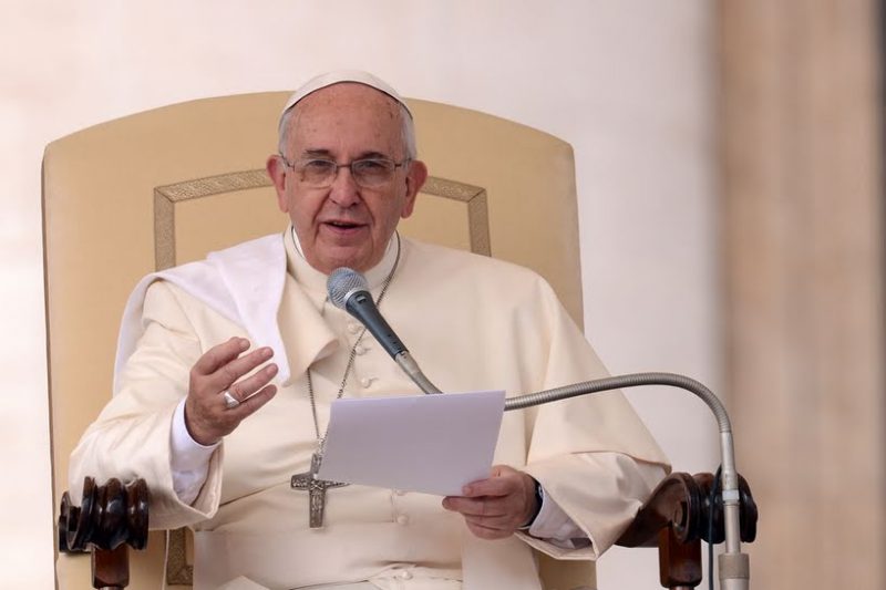 Papa Francisco durante la Audiencia Papal / Foto: