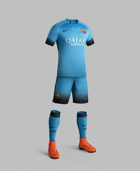 barcelona uniforme