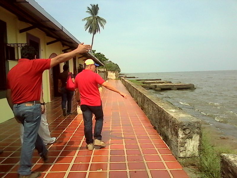 SECRETARIO JAIRO RAMIREZ INSPECCIONA MUELLE BOBURES