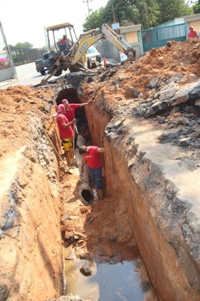 REPARACIÓN DE COLECTOR EN LAS AMALIAS (2)