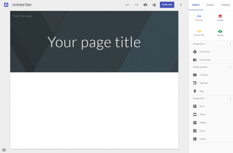 google-sites-new-version