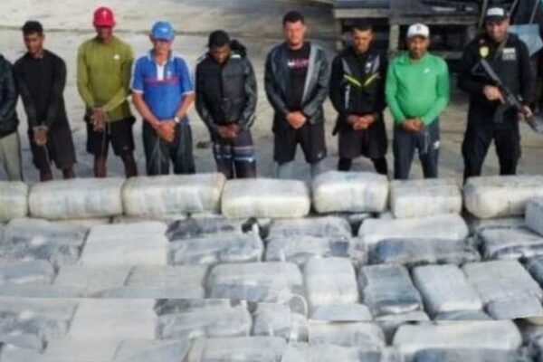 Presos 8 hombres que partieron del Zulia con 3 toneladas de marihuana
