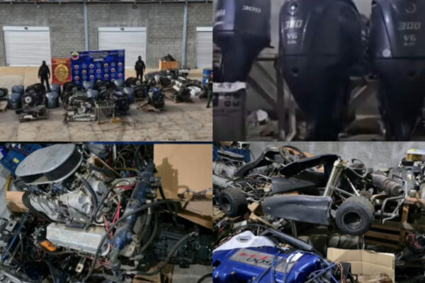 Incautan 19 motores para lanchas en Maracaibo