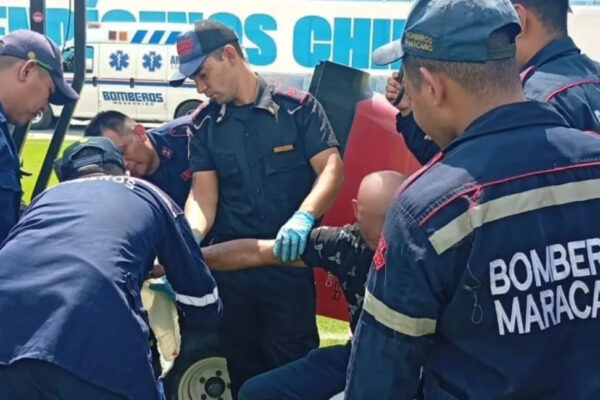 Mano de un hombre queda atrapada en cortadora de césped en el “Pachencho”
