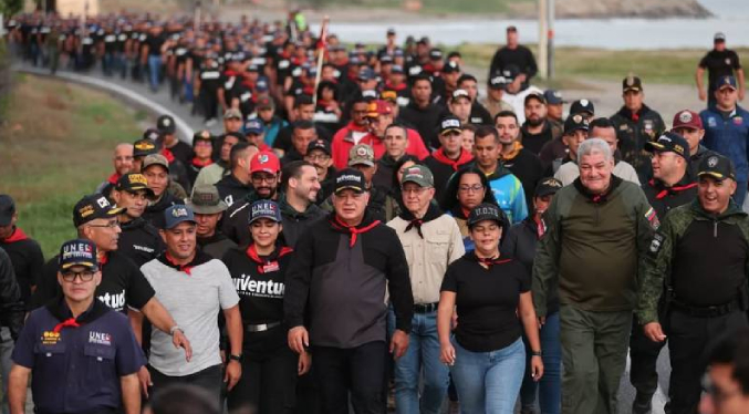Con la participación de jóvenes del PSUV se realizó I Jornada de Entrenamiento Básico de Resistencia Revolucionaria – Cohorte Darío Vivas