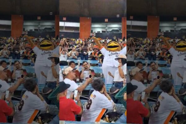Béisbol y romance: Zuliano pide matrimonio en pleno juego de las Águilas 