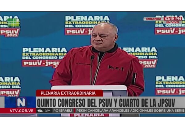 Diosdado Cabello: «Las agresiones buscan la apropiación de los recursos naturales de Venezuela»