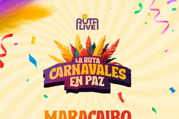 Artistas internacionales en la Ruta de Carnavales en Paz en Maracaibo