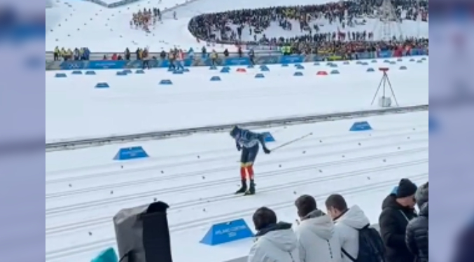 Nicolás Claveau marca un hito para Venezuela en los deportes invernales