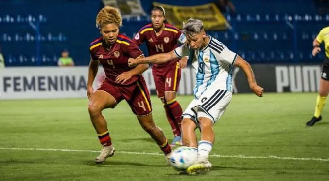 La Vinotinto femenina sub 20 remonta y pacta ante Argentina