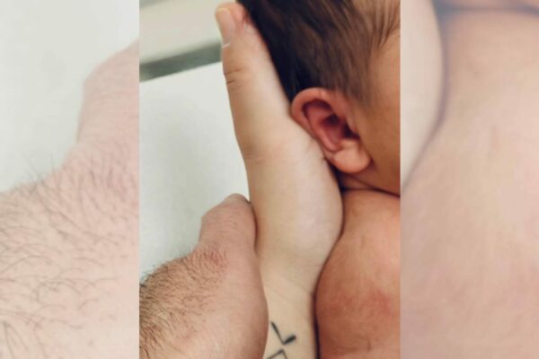 Dayana Mendoza y Carlos Uribe celebran el nacimiento de Josué