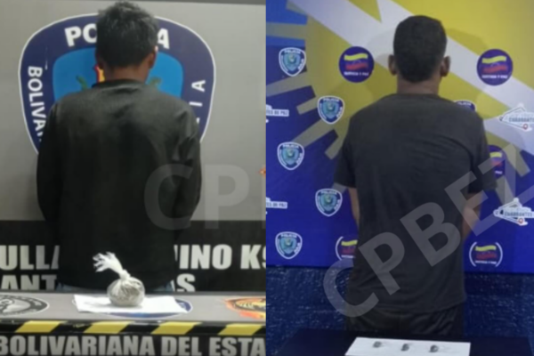 Dos detenidos en Maracaibo por posesión de presunta droga ilícita
