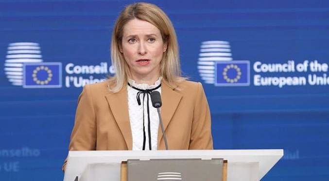 Kallas descarta intervención de Otan en Ormuz y busca apoyo en la ONU