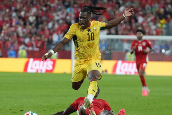Ghana derrota a Panamá con gol agónico en el mundial
