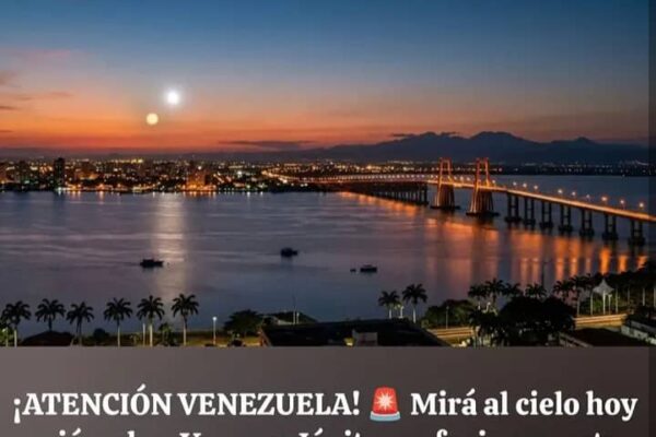 Cielos venezolanos presencian la alineación de Júpiter y Saturno