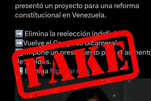 Gobierno desmiente falso proyecto de reforma a la Constitución
