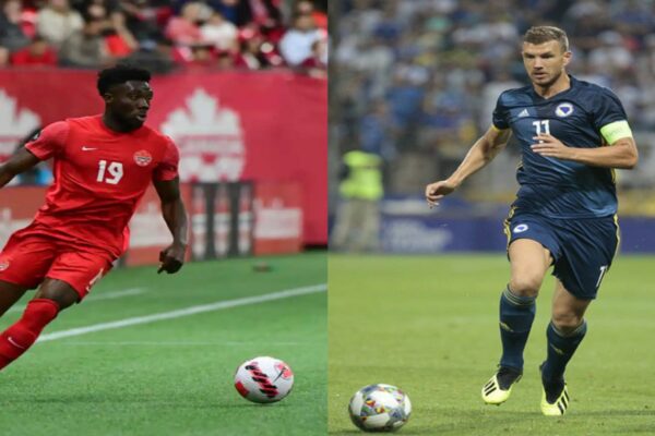 Canadá y Bosnia-Herzegovina se enfrentan por primera vez en la apertura del grupo B