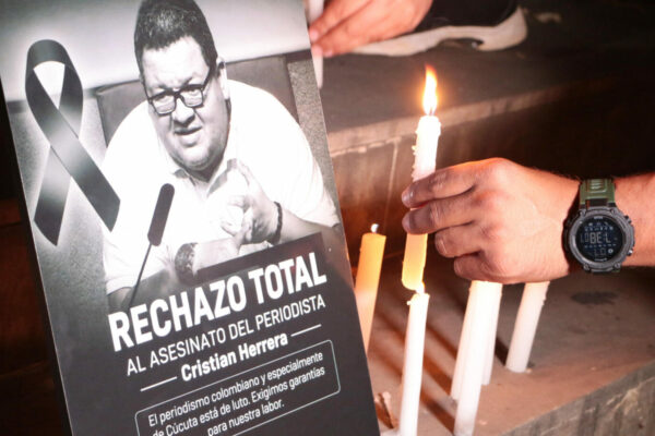 Asesinan en Cúcuta al periodista Cristian Herrera