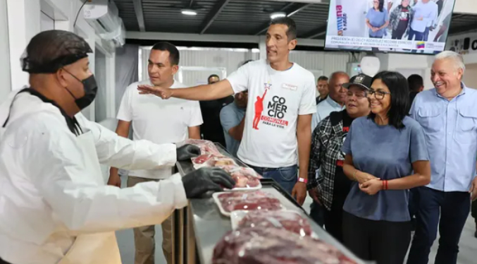 Presidenta encargada Delcy Rodríguez impulsa desarrollo económico en Caucagüita