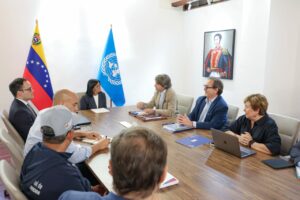 Delcy Rodríguez y la ONU coordinan plan de recuperación y asistencia para afectados por los terremotos