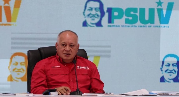Diosdado Cabello reafirma disposición del Gobierno venezolano al diálogo político