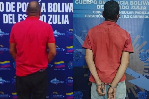 Detienen a dos hombres por abusar de dos menores en Maracaibo y Mara