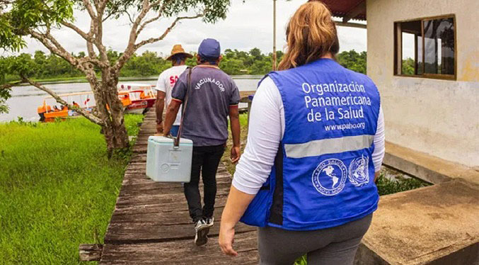 OPS envía 2,9 millones de vacunas a Venezuela tras sismos