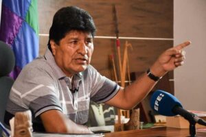 Evo Morales afirma que orden de aprehensión proviene de Estados Unidos