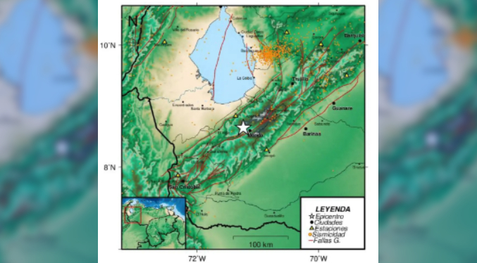 Sismo de magnitud 3,6 sacude el noroeste de Mérida