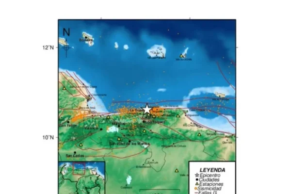 Funvisis registró sismo de magnitud 3.0 al oeste de La Guaira