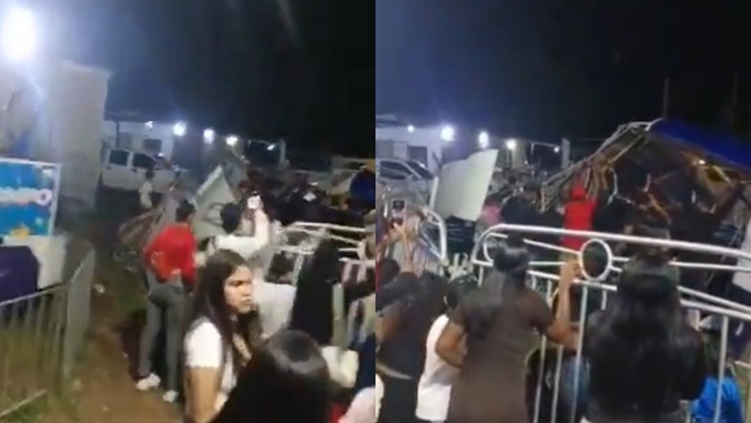 Falla mecánica en parque de atracciones deja siete personas heridas