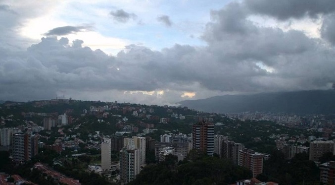 Para este viernes Inameh pronostica cielo parcialmente nublado para gran parte del país