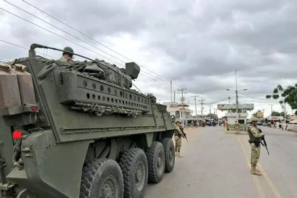 Despliegue militar extraordinario custodia visita diplomática en la frontera binacional
