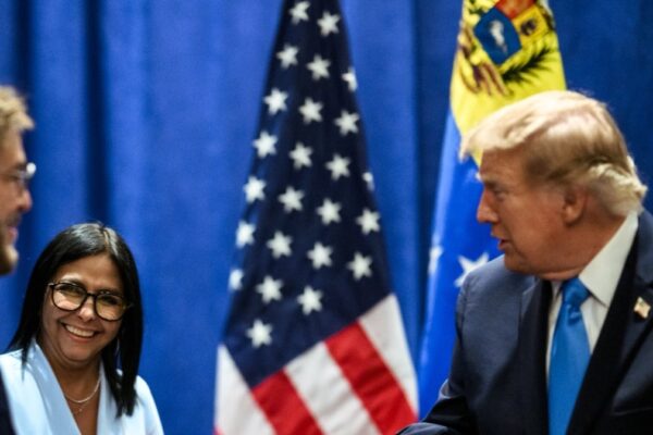Delcy Rodríguez califica de histórica su reunión con Donald Trump