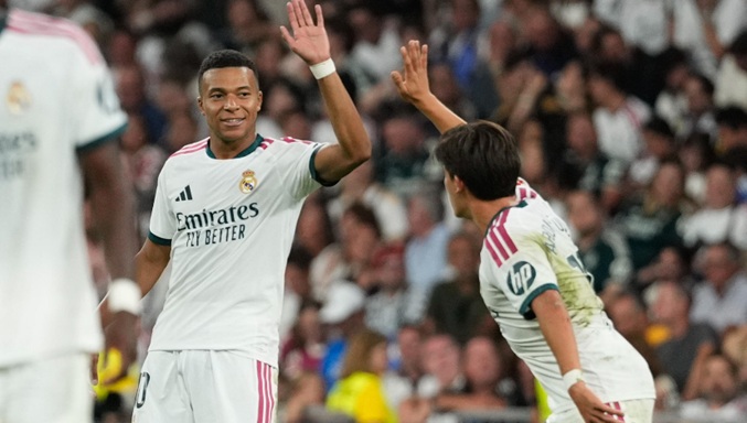 Real Madrid vence contundentemente al Rayo Vallecano
