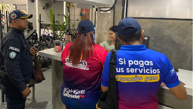 El Plan ‘Si pagas tus servicios, Maracaibo gana’ fiscalizó más de 300 comercios