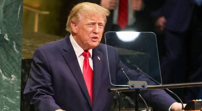 Trump resalta en la ONU inversión de grandes petroleras en Venezuela