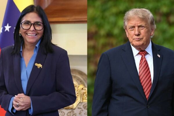Trump y Delcy Rodríguez se reunirán el martes en Nueva York