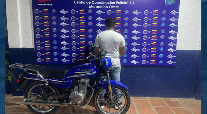 Sujeto haciendo motopiruetas en Maracaibo deja dos personas heridas